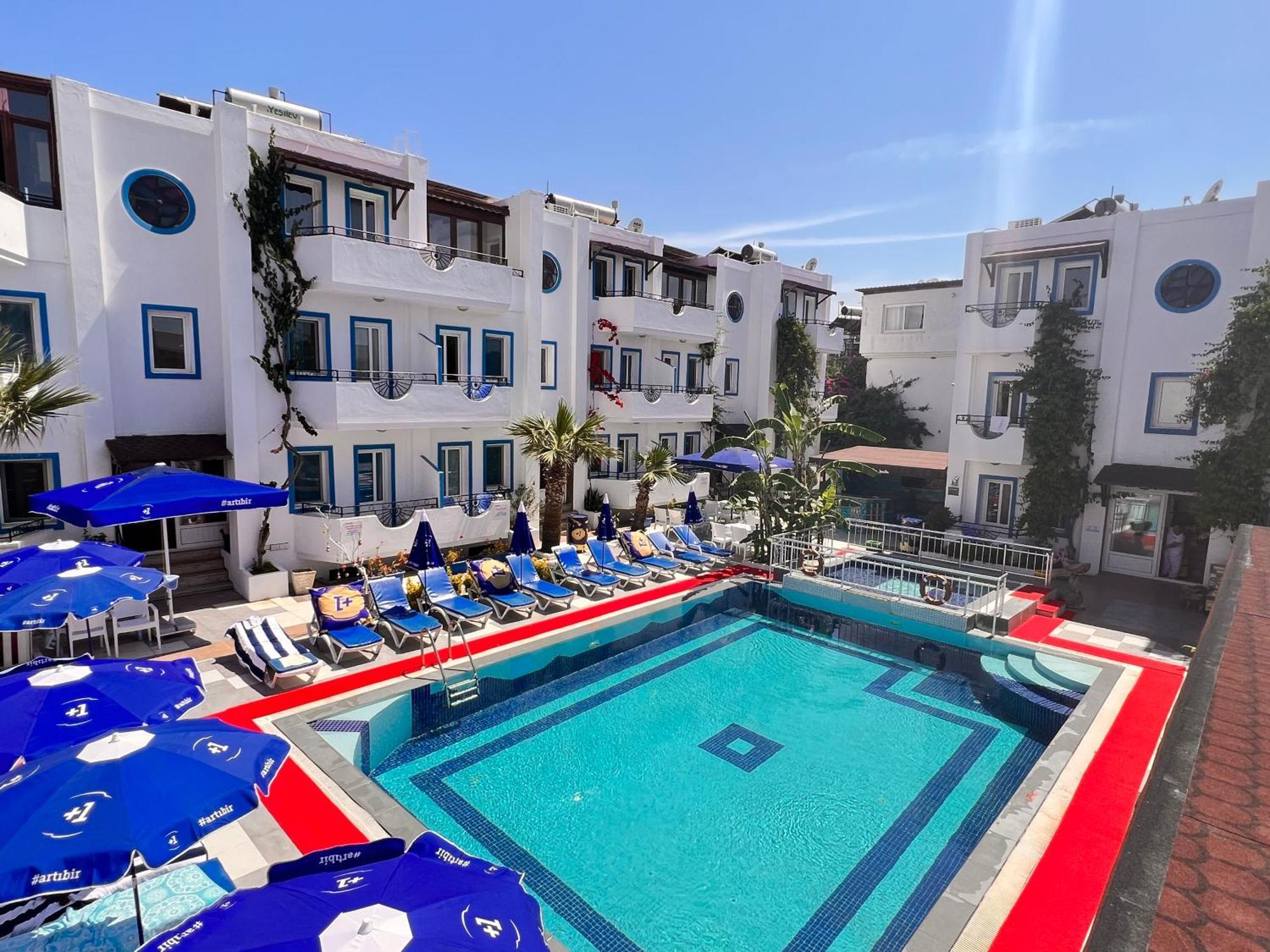 Palmiye Apart Otel Bodrum Exteriör bild